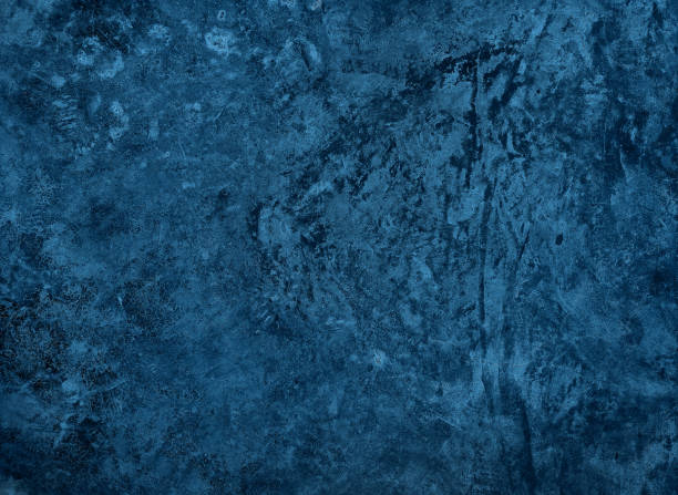 istock dirty plaster blue concrete wall texture used as background. old grungy texture, dark blue stained concrete background. texture of navy blue decorative stucco or cement. 1361075997