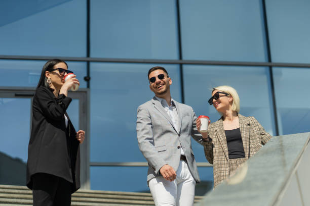 istock Happy business people 1361082697