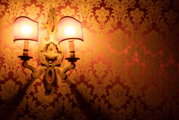 istock Vintage venetian background. Retro pattern old decorative wallpaper. 1361089486