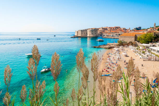 istock Dubrovnik and Banje Beach 1361091891