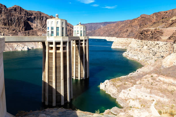 istock Hoover Dam in Colorado river 1361106604