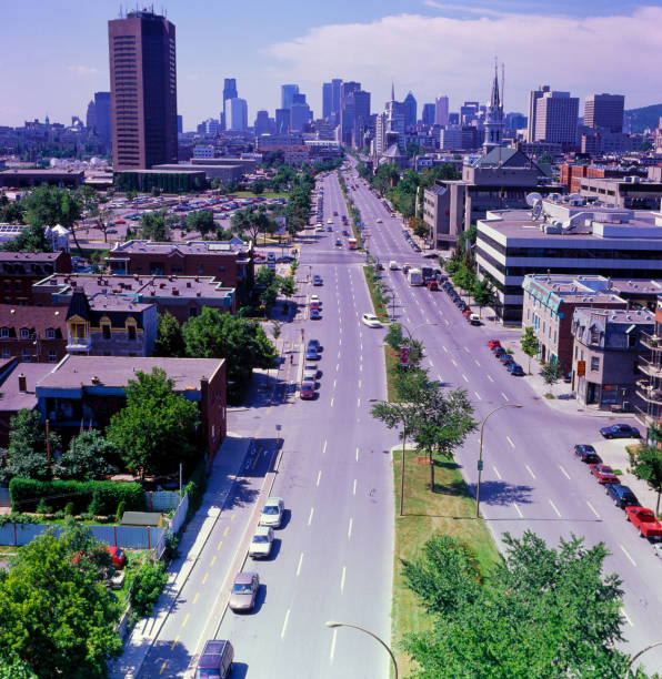 Montreal from Jacques Cartier Bridge