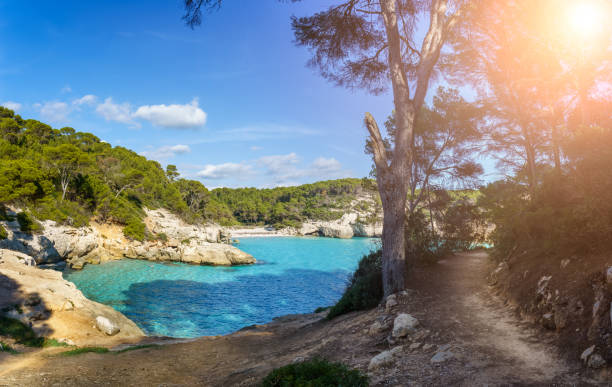 Landscape with Cala Mitjaneta, Menorca