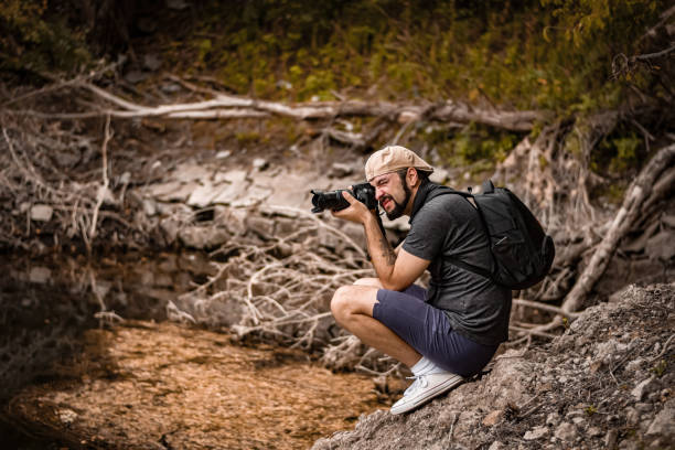 istock Nature photographer shooting Mother Nature 1361122314