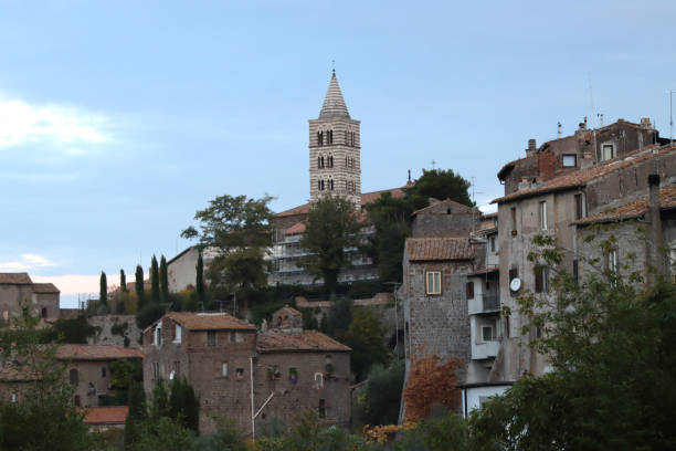 viterbo san pellegrino provincia lazio italia italia - viterbo province foto e immagini stock