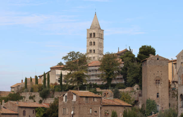 viterbo san pellegrino provincia lazio italia italia - viterbo province foto e immagini stock