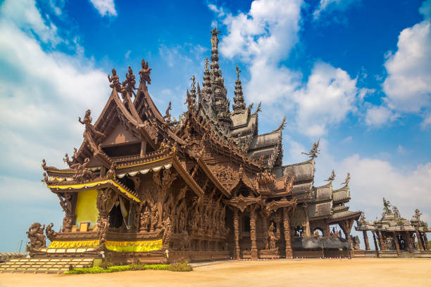 istock Sanctuary of Truth in Pattaya 1361190822