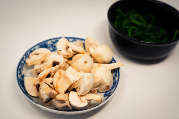istock Process of Cooking Chinese Roast Pork Over Rice 1361196847
