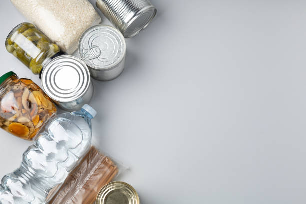 istock Grocery supply food support for the poor in difficult situations 1361249969