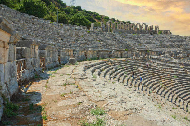 istock Perge Ancient City Amphitheatre 1361276557