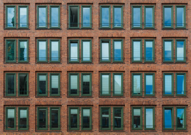 istock Facade of a Hamburg house with bricks 1361284967