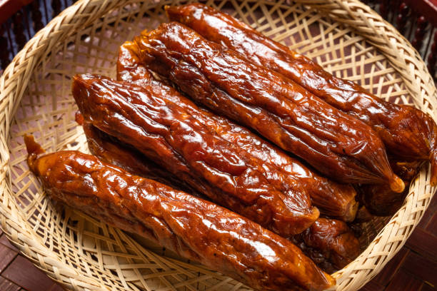 istock Delicious Sichuan sausage 1361286912