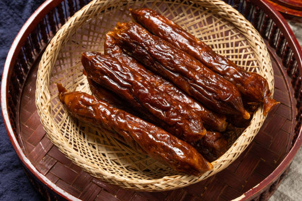 istock Delicious Sichuan sausage 1361286914