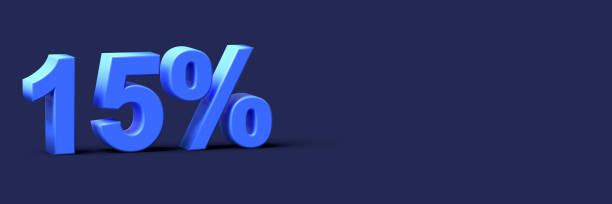 istock 3d blue words 15 percent off discount with blank background 1361287711