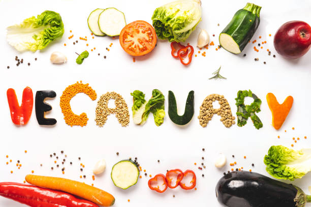 Veganuary vegan diet in January