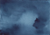 istock Vector watercolor dark blue background 1361308002