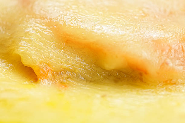 Melted cheese stock photo