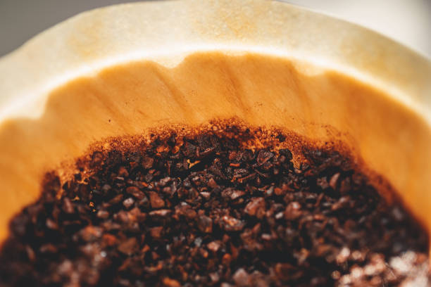 istock Make Pour-over Coffee,Pour Hot Water Into Coffee Powder 1361333560