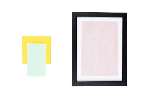 Mockups frames of different size and colors