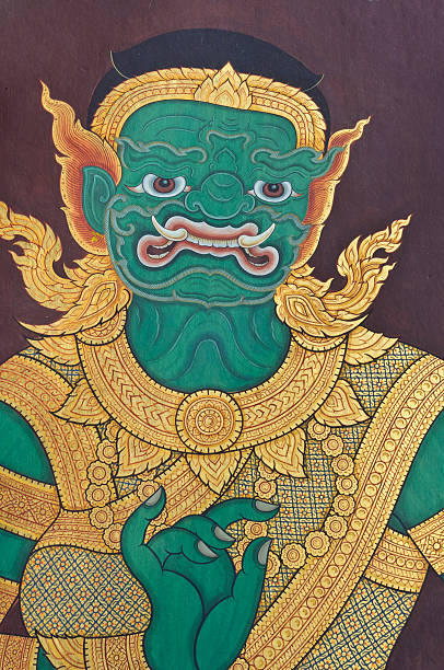 istock Thai style female giant 136135122