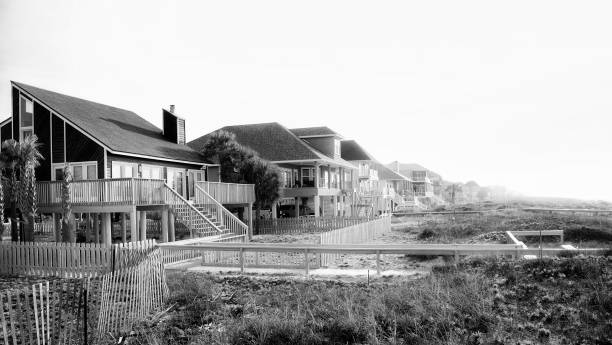 istock Beach Houses, Florida, USA. 1361359234