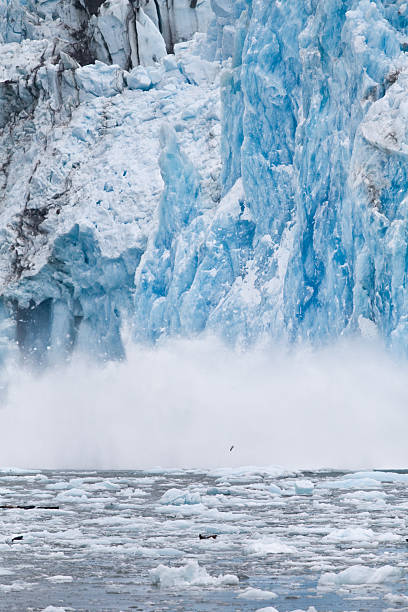 istock Icebergs forming from pieces of Dawes Glacier 136136548