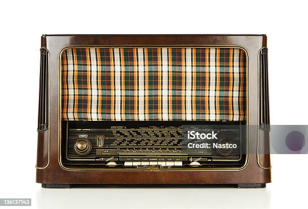 Old Radio Stock Photo - Download Image Now - 1940, Radio, Arts Culture and Entertainment