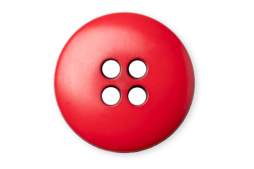 Button isolated on white background