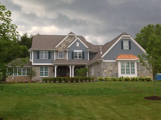 istock Magnificent Clouds Surrounding the House 1361388363