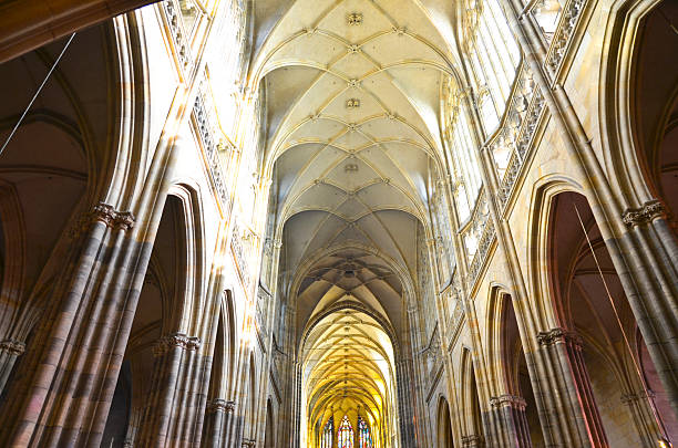 istock Interior of St. Vitus Cathedral 136139518