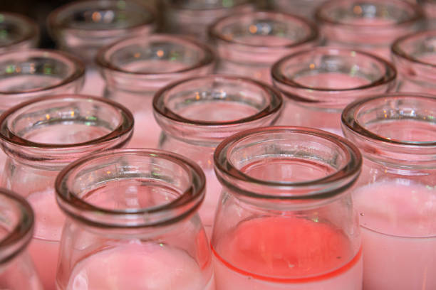 istock Red fruits yogurt 1361401245