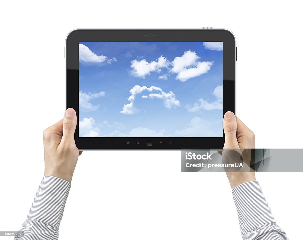 Concetto di Cloud Computing - Foto stock royalty-free di Affari