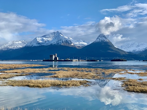 The beauty of Interior Alaska is enhanced with the smooth reflective waters.