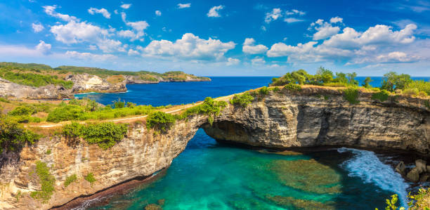 istock Brocken Beach in Nusa Penida 1361403678