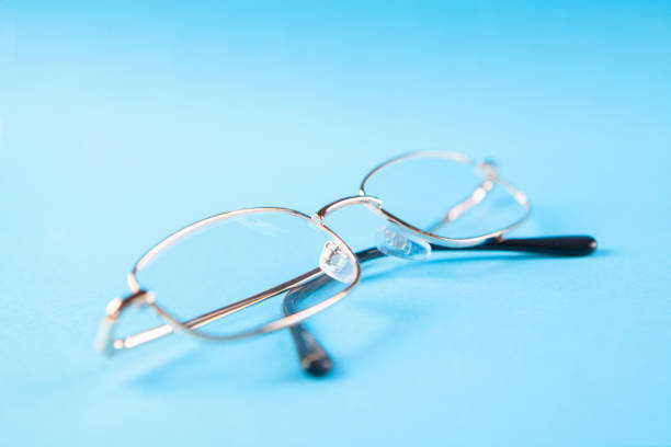 istock isolated glasses on blue background 1361408057
