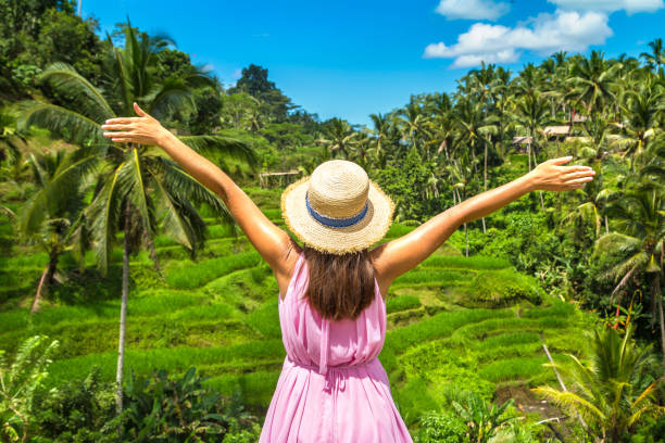 istock Tegallalang rice terrace on Bali 1361410520