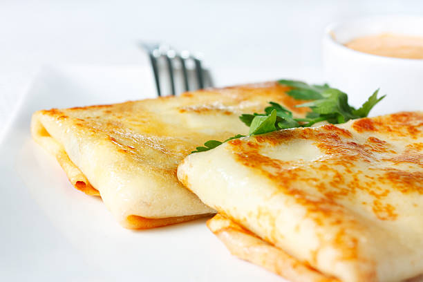 istock Pancakes with chicken and mushrooms 136141541