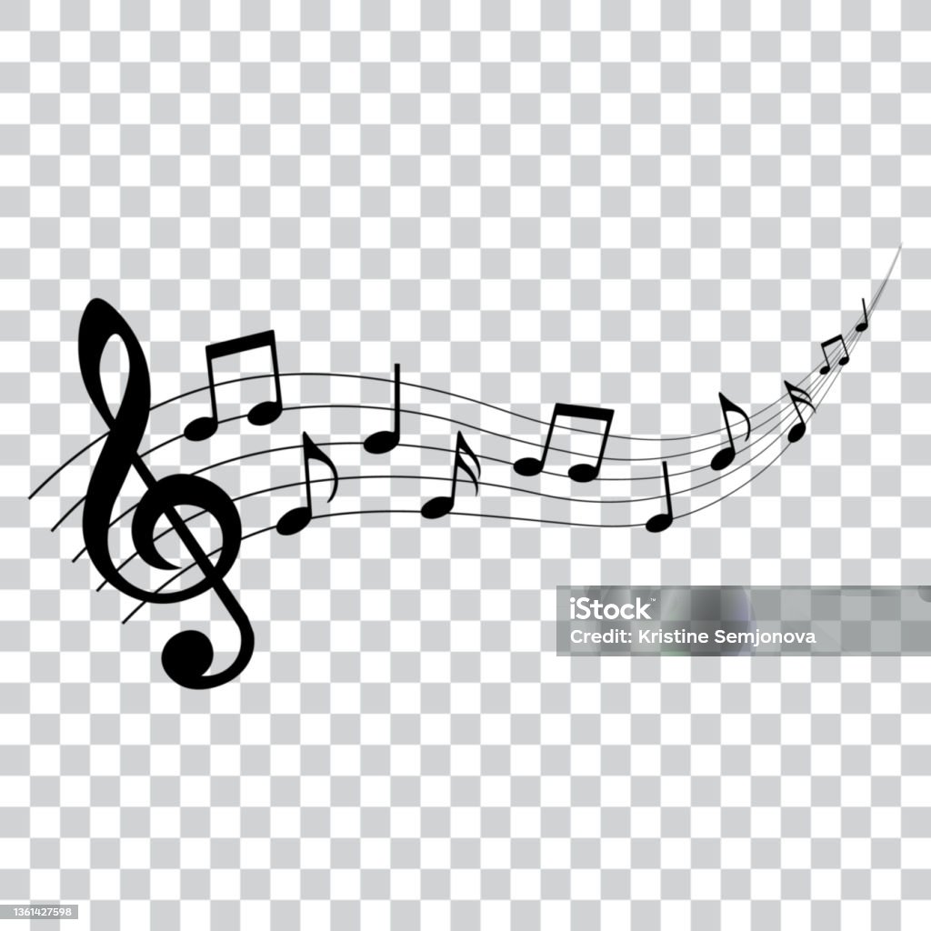 Musical Notes Isolated Musical Notes Isolated Vector Illustration Stock Illustration ...