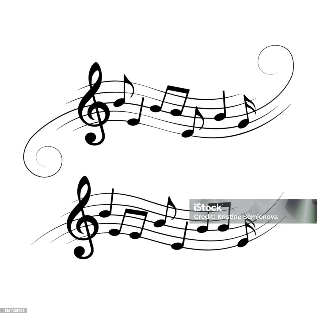 Music Elementys Vector Set Of Music Design Elements Vector Illustration Stock Illustration ...