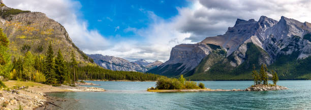 istock Lake Minnewanka in Banff National Park 1361433496