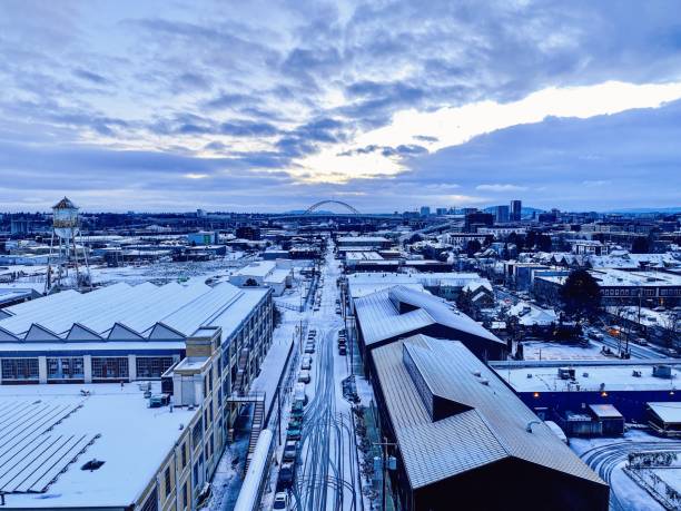 istock Winter in Downtown Portland, Oregon 1361441221
