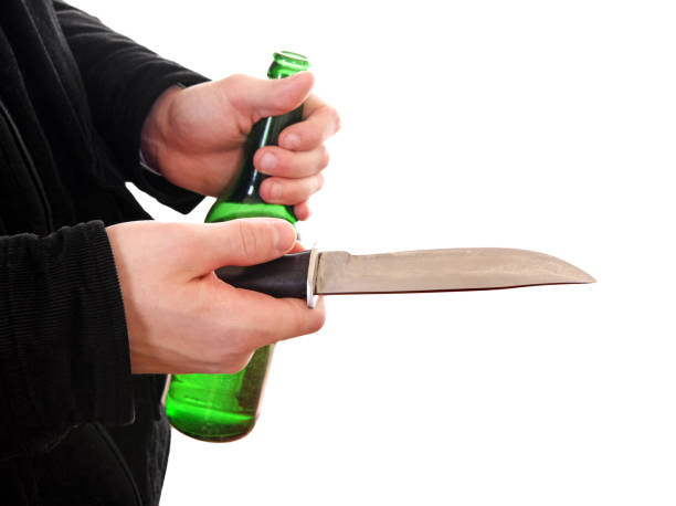 istock Person with the Knife closeup 1361454568