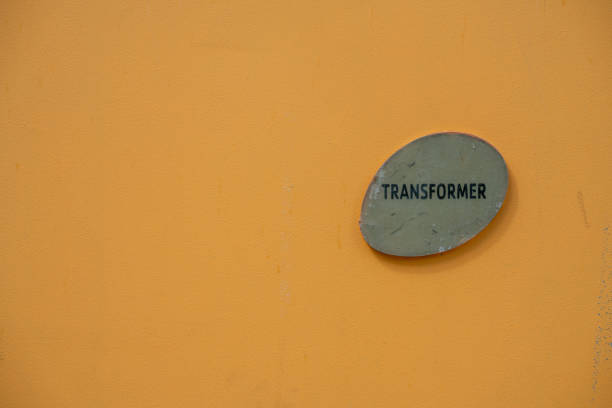 istock Transformers room english sign on the wall 1361455370