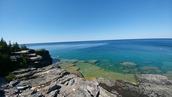 Pictured Rocks of Northern Michigan