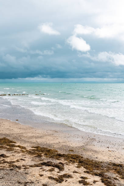 istock Beach at Agon-Coutainville in Normandy 1361464040
