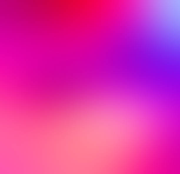 istock Blurred abstract gradient neon color frosted glass effect colourful background 1361467566