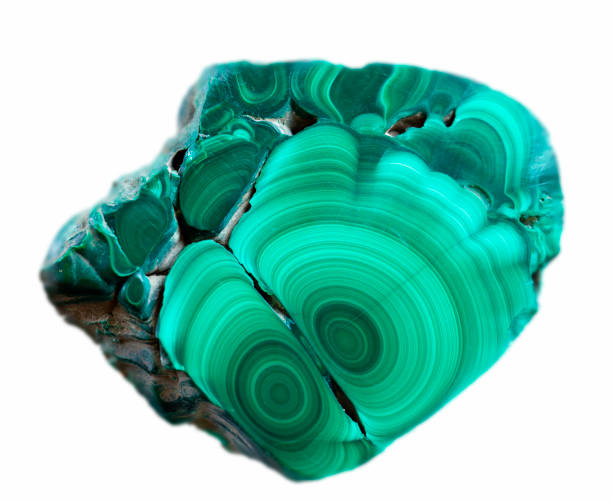 malachite  mineral specimen stone rock geology gem crystal malachite mineral specimen stone rock geology gem crystal malachite stock pictures, royalty-free photos & images