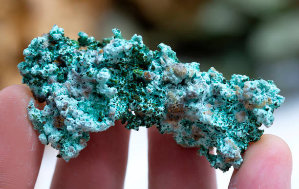 istock malachite  mineral specimen stone rock geology gem crystal 1361478892