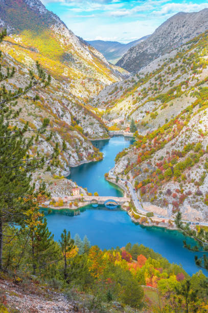 istock Villalago,  San Domenico lake (Abruzzo, Italy) 1361482809