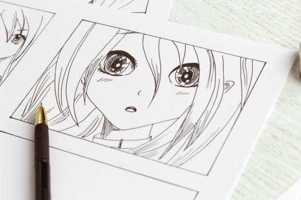 29,000+ Anime Drawing Stock Photos, Pictures & Royalty-Free Images